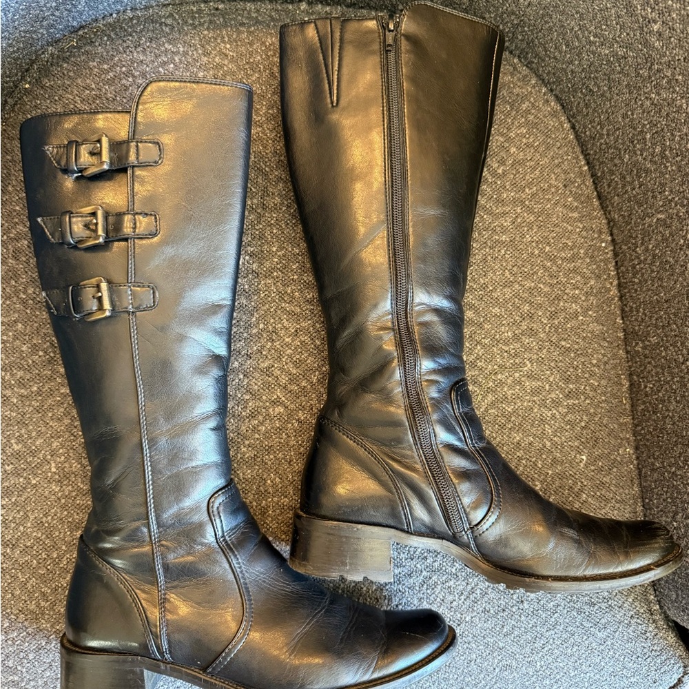 Paul Green Leather women’s boots size 6